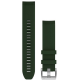 Ремінець Garmin MARQ, QuickFit 22m, Pine Green Silicone Band Bands для Smart watches