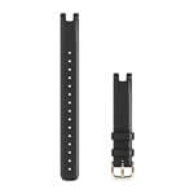 Ремінець Garmin Lily, Band, Long, Leather, Black Leather Band