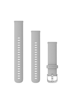 Ремінець Garmin Venu 2S, 18mm Band, Mist Grey+Passivated Band