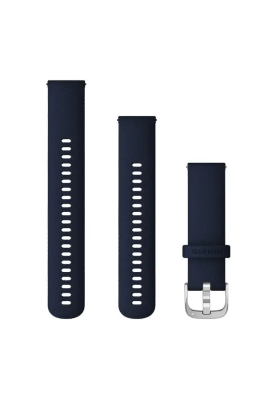 Ремінець Garmin vivoactive 4, 18mm Band, Powder Gray/Stainless Band