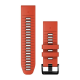 Ремінець Garmin epixPRO (g2), 26mm QuickFit FlameRed/Grpt Silicone Band
