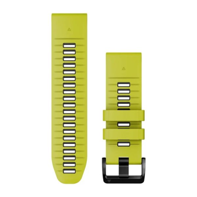 Ремінець Garmin epixPRO (g2),26mm QuickFit Lime/Grpht Silicon Bnd