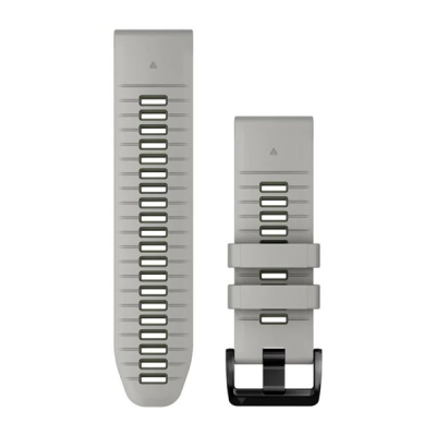 Ремінець Garmin epixPRO (g2),26mm QuickFit FogGry/Moss Silicon Bnd