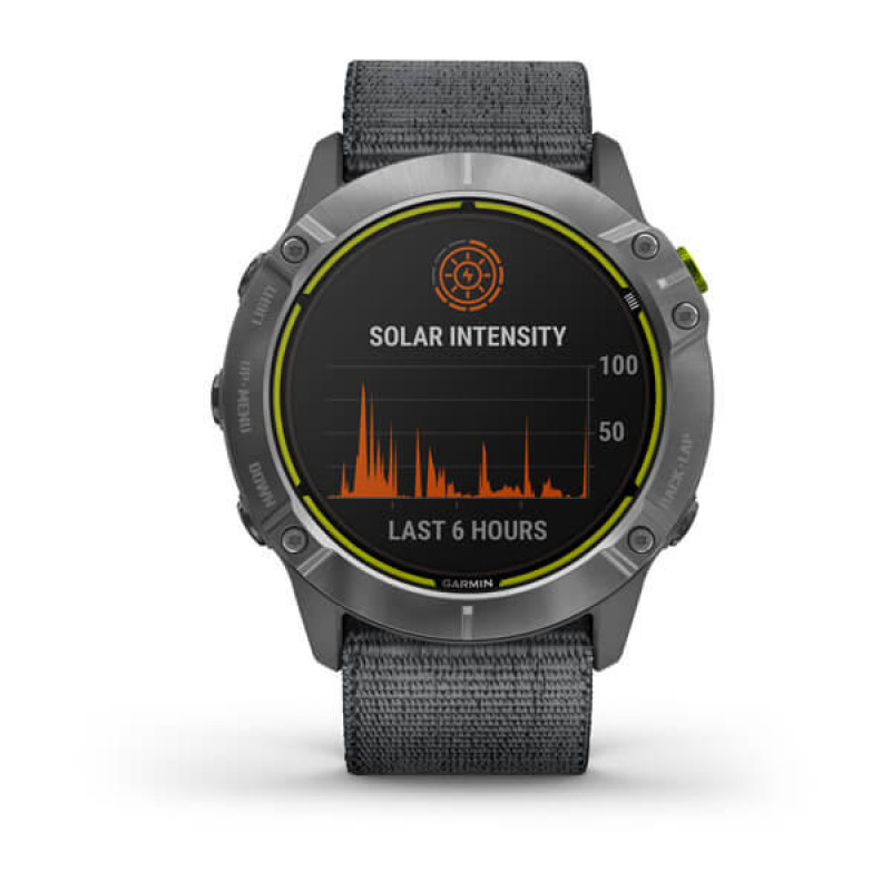 Годинник Garmin Enduro Steel with Gray UltraFit Nylon Strap