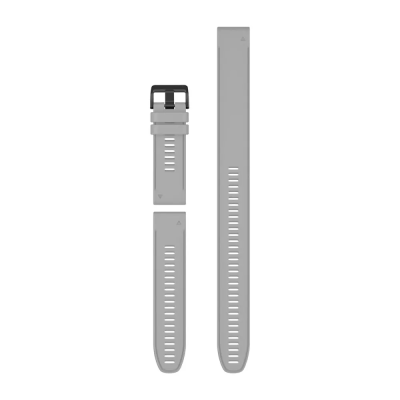 Ремінець Garmin Descent Fenix 26mm QuickFit Powder Gray Silicone Band Band