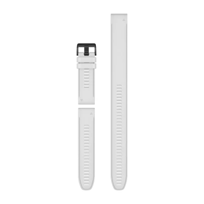 Ремінець Garmin Descent Fenix 26mm QuickFit White Silicone Band Band