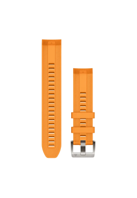 Ремінець для Garmin MARQ GEN2 QuickFit 22 Silicone Strap Spark Orange