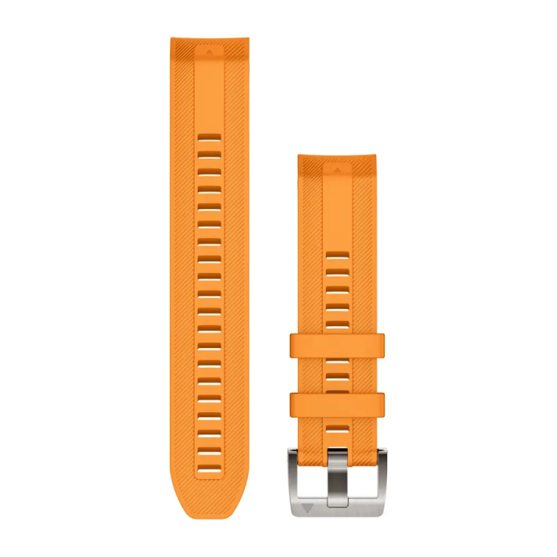 Ремінець для Garmin MARQ GEN2 QuickFit 22 Silicone Strap Spark Orange