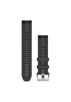 Ремінець для Garmin MARQ GEN2 QuickFit 22 Silicone Strap Black