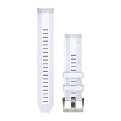 Ремінець для Garmin MARQ GEN2 QuickFit 22 Silicone Strap Whitestone