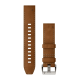 Ремінець Garmin MARQ GEN2 QF 22 Hybrid Leather Strap Brown/Black