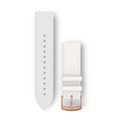 Ремінець Garmin vivomove HR Band, Italian White Leather, one-size Leather Band