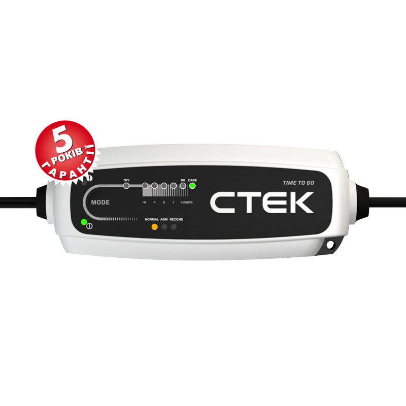 Зарядний пристрій CTEK CT5 TIME TO GO