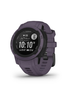 Смарт-годинник Garmin Instinct 2S з фіолетовим силіконовим ремінцем