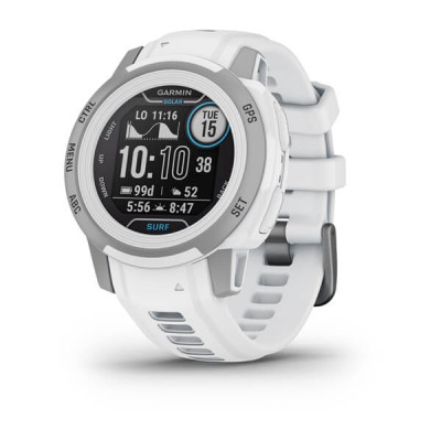 Смарт-годинник Garmin Instinct 2S Solar Surf Edition з силіконовим ремінцем кольору камуфляж