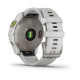 Смарт-годинник Epix 2 Sapphire білий титановий з білим силіконовим ремінцем