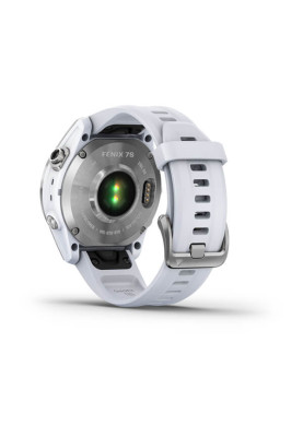 Garmin Fenix 7S Silver with Whitestone Band