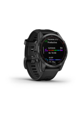 Garmin Fenix 7S Solar Slate Gray with Black Band