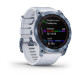 Garmin Fenix 7X Sapphire Solar Mineral Blue DLC Titanium with Whitestone Band