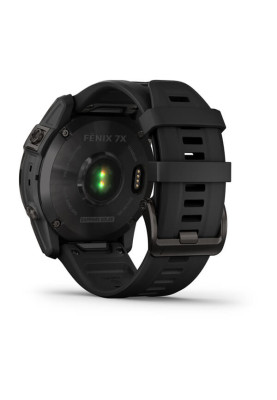 Garmin Fenix 7X Sapphire Solar Carbon Gray DLC Titanium with Black Band