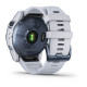 Garmin Fenix 7X Sapphire Solar Mineral Blue DLC Titanium with Whitestone Band