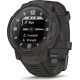 Смарт-годинник Garmin Instinct Crossover Solar з силіконовим ремінцем кольору графіт