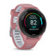 Смарт-годинник Garmin Forerunner 265S з рожевим силіконовим ремінцем