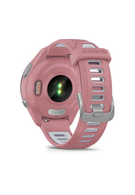 Смарт-годинник Garmin Forerunner 265S з рожевим силіконовим ремінцем
