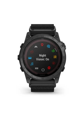 Смарт-годинник Garmin Tactix 7 Pro Edition чорний з нейлоновим ремінцем