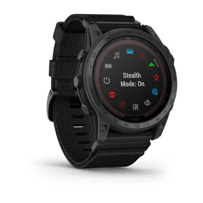 Смарт-годинник Garmin Tactix 7 Pro Edition чорний з нейлоновим ремінцем