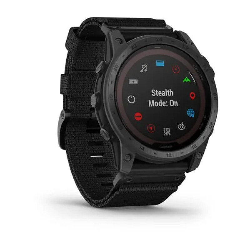 Смарт-годинник Garmin Tactix 7 Pro Edition чорний з нейлоновим ремінцем