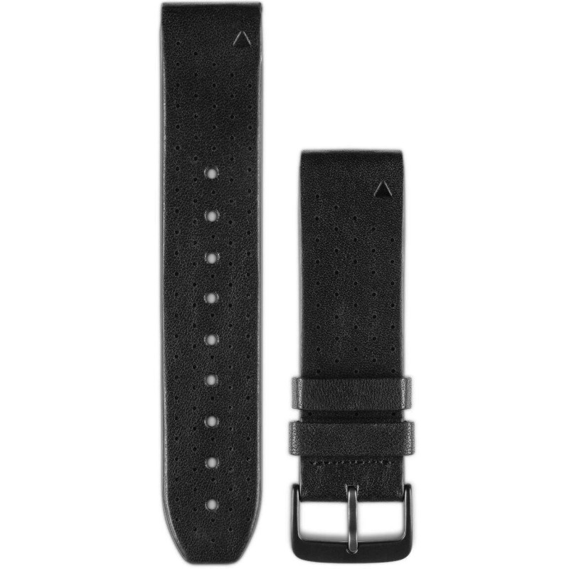 Ремінець для Fenix 5 22mm QuickFit Black Leather Band