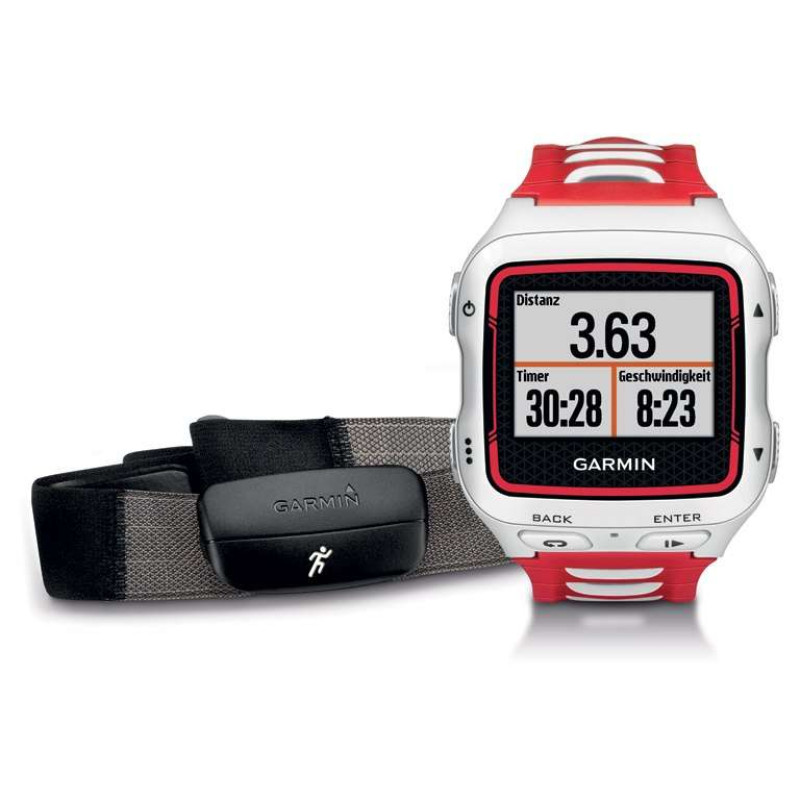 Garmin Forerunner 920XT White & Red Bundle