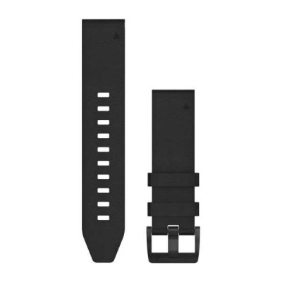 Ремінець для  Fenix 5 Plus 22mm QuickFit Black Leather Band