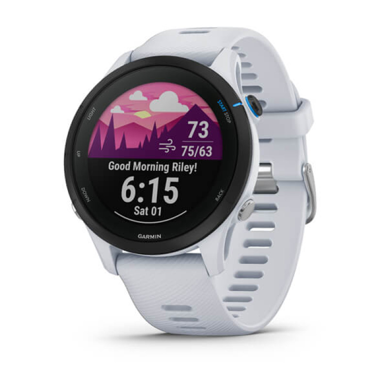 Годинник Garmin Forerunner 255 Music Whitestone