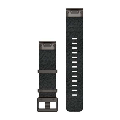 Ремінець для Garmin MARQ Jacquard-weave Nylon Strap – Heathered Black