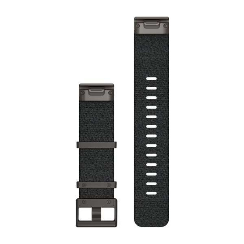 Ремінець для Garmin MARQ Jacquard-weave Nylon Strap – Heathered Black