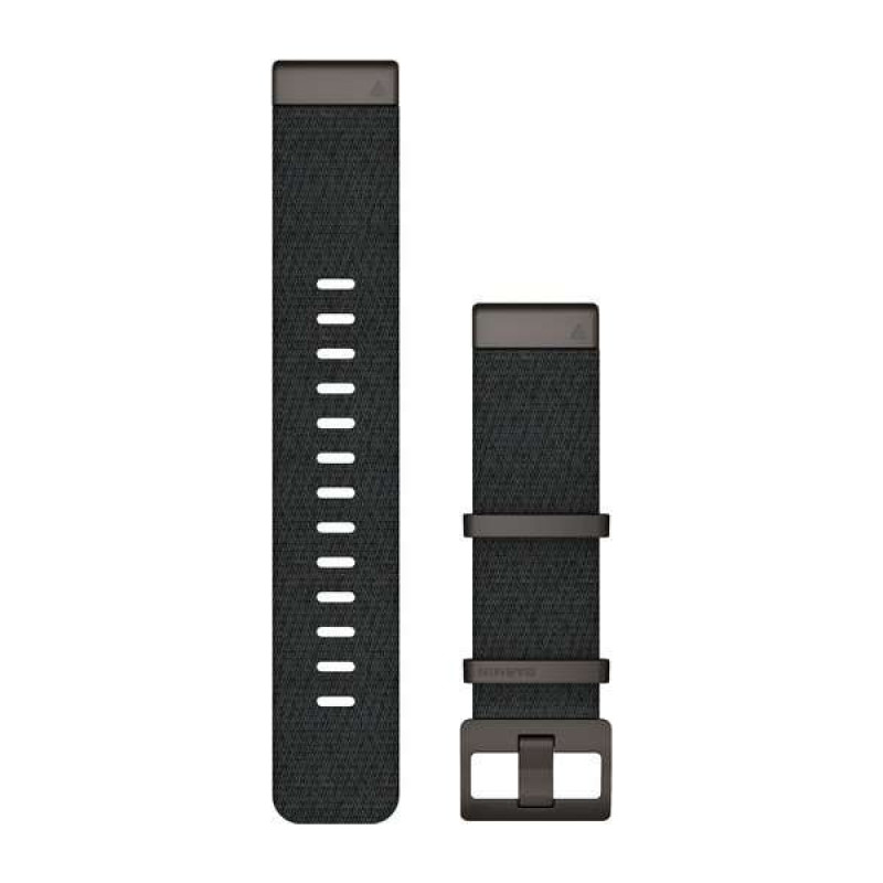 Ремінець для Garmin MARQ Jacquard-weave Nylon Strap – Heathered Black