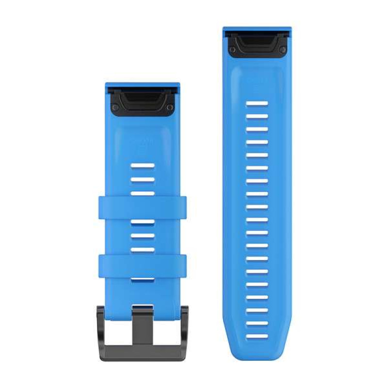 Ремінець для  Fenix 5X Plus 26mm QuickFit Cyan Blue Silicone Band
