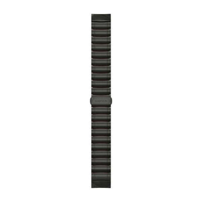 Ремінець для Garmin MARQ Hybrid Titanium/Silicone Bracelet – Carbon Gray DLC