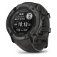 Смарт-годинник Garmin Instinct 2X Solar з силіконовим ремінцем кольору графіт