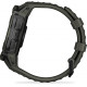Тактичний годинник Garmin Instinct 2X Solar Tactical Edition – Black з чорним силіконовим ремінцем