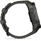 Тактичний годинник Garmin Instinct 2X Solar Tactical Edition – Black з чорним силіконовим ремінцем