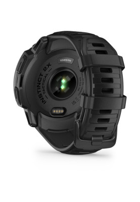 Смарт-годинник Garmin Instinct 2X Solar з силіконовим ремінцем кольору мох