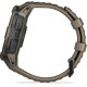 Тактичний годинник Garmin Instinct 2X Solar Tactical Edition – Coyote Tan з коричневим силіконовим ремінцем