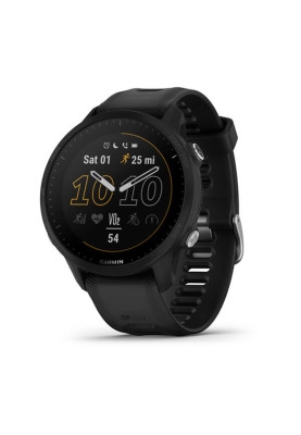 Смарт-годинник Forerunner 955 з чорним силіконовим ремінцем