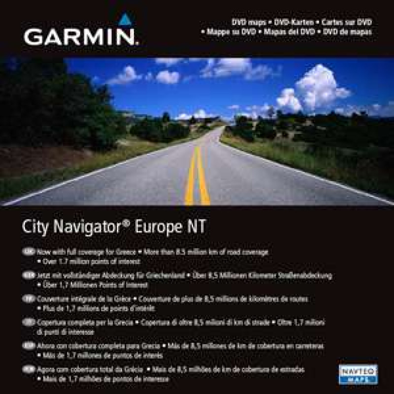 Оновлення Карти Європи Garmin City Navigator Europe NT  актуальна версія