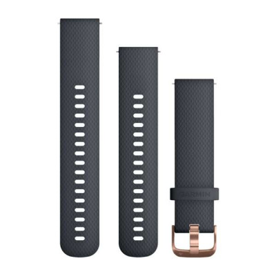 Ремінець для  Forerunner 645 Blue Granite Silicone with Rose Gold Hardware