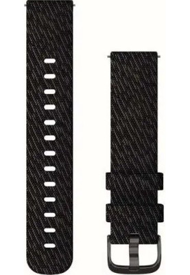 Ремінець Garmin Quick Release vivomove Style 20mm Fabric Gunmetal-Dark Gray