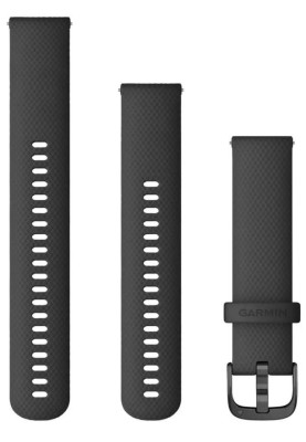 Ремінець Garmin Quick Release Venu 20mm Band Black/Slate